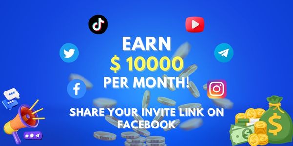 S5 Arena referral banner with falling gold coins on a blue background