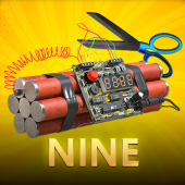 Nine card game tile art
